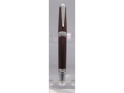 Ultra Cigar stylo bois de violette fini chrome satin